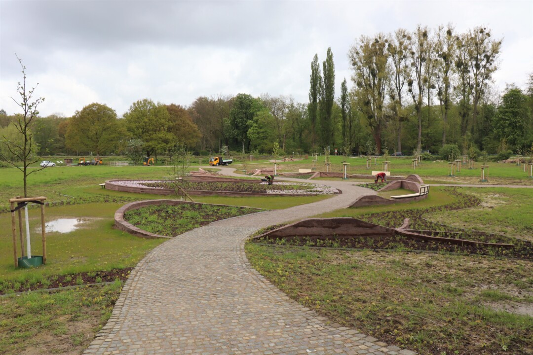 Der „Erlebnisraum Cromfordwiesen“ ist ab sofort für die Öffentlichkeit zugänglich. Foto: Stadt Ratingen