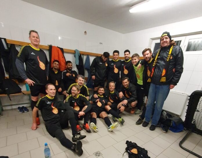 Die Bomberos Lintorf'95 des TuS 08 Lintorf verloren das Angerland-Derby gegen den TV Angermund. Foto: TuS 08 Lintorf