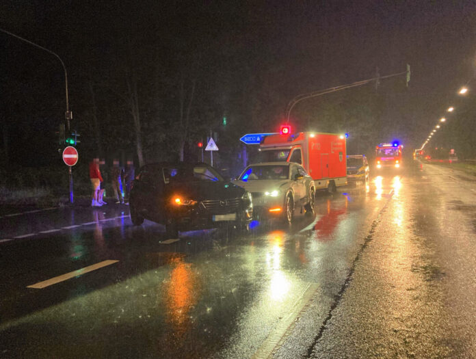 Die Unfallstelle in Langenfeld. Foto: Polizei