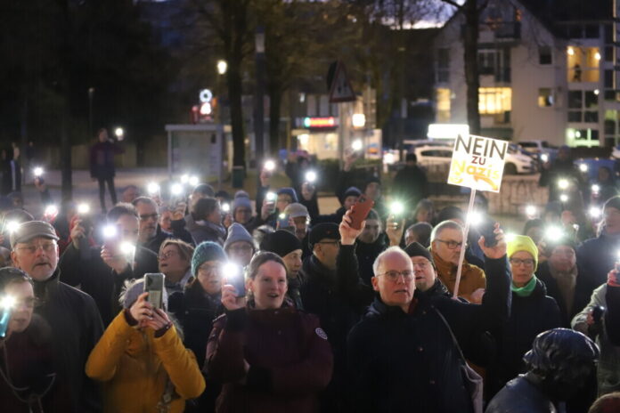 Zuletzt fand in Wülfrath eine Demo gegen rechts statt. Foto: Volkmann/Archiv