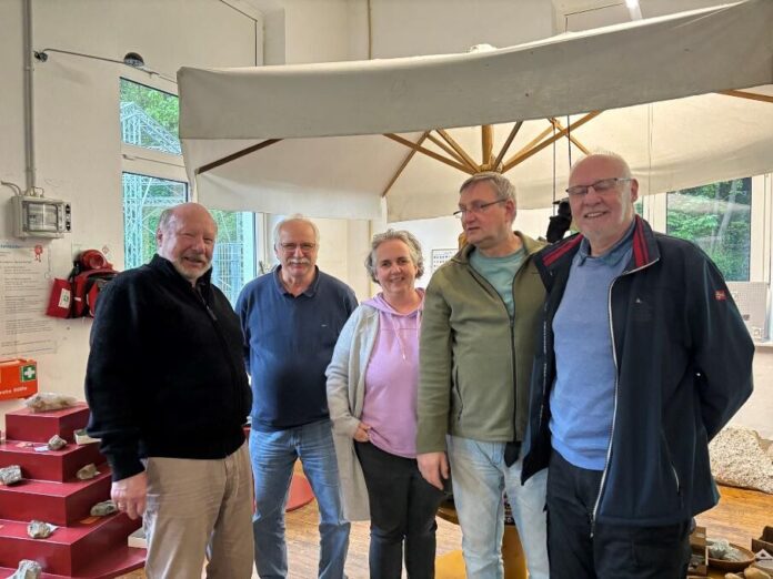 Gewählter Vorstand: Friedel Rust, Ulrich Becker, Sandra Uchtenhagen, Hans Werner Erdinger und Georg Thronberens. Foto: privat