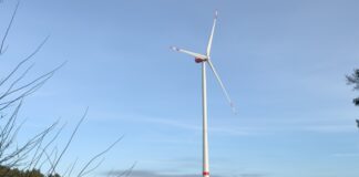 Der Windpark Görzig in Brandenburg. Foto: Stadtwerke Erkrath