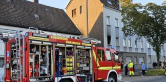 Zu dem Zimmerbrand in Marten kam es am Samstag. Foto: FW Dortmund
