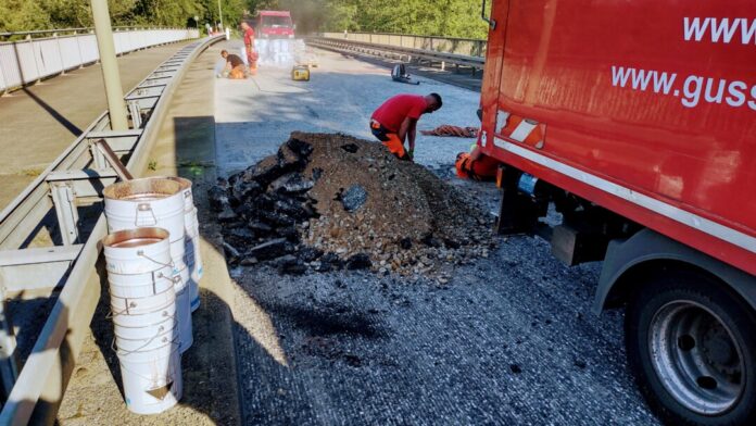 Es kommt zu einer Verzögerung bei der Fahrbahnsanierung auf der Brücke „Zum Schwarzebruch“. Foto: Kreis ME