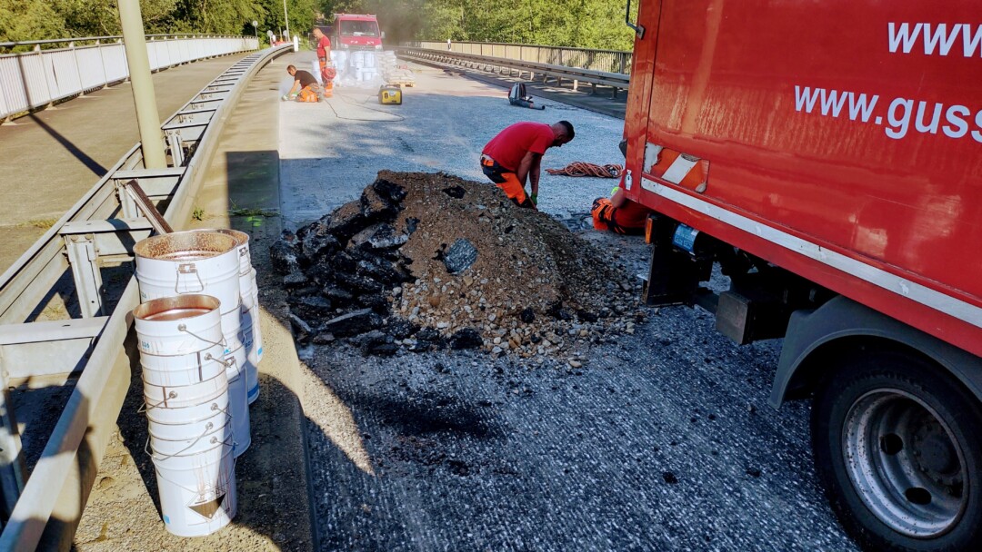 Es kommt zu einer Verzögerung bei der Fahrbahnsanierung auf der Brücke „Zum Schwarzebruch“. Foto: Kreis ME