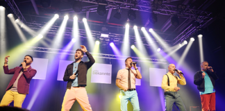 Die A capella Band „Alte Bekannte“ gastiert in der zweiten Hälfte des neuen Kulturprogramms der Stadt Erkrath „Live, mit neuem Programm“ in der Stadthalle. Foto: Mathias Ziegler