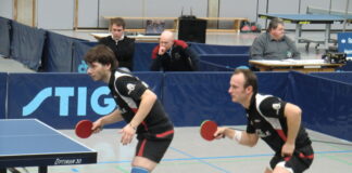 Sind erfolgreich in ihrem Sport: Die Velberter Tischtennisspieler Tomas Janasek und Jiri Kroulik. Foto: SV Union