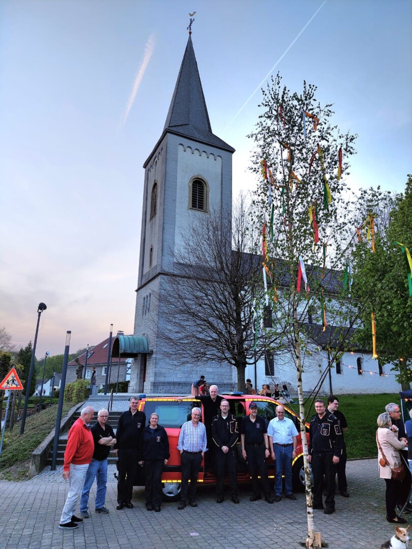 Die Feuerwehr legte einen Zufallsstopp ein. Foto: BV Düssel