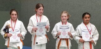 Alexandra Danowski (l.) holte Silber. Foto: TBW