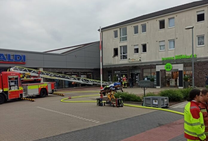 An der Heiligenhauser Straße kam es zu dem Einsatz für die Velberter Brandschützer. Foto: Feuerwehr Velbert