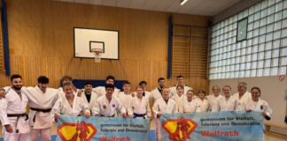 Die TSV-Judoka beteiligen sich am Banner-Staffellauf in Wülfrath. Foto: privat