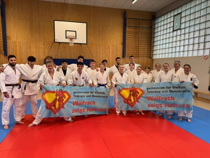 Die TSV-Judoka beteiligen sich am Banner-Staffellauf in Wülfrath. Foto: privat