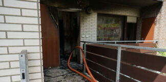Eine Aufnahme vom Einsatzort in Ratingen-Süd. Foto: FW Ratingen