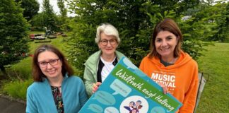 Der Vorstand der Bürgerstiftung: Sabine Timmermann, Gabriele Commandeur und Stefanie Reuter. Peter Helmert fehlt auf dem Bild. Foto: privat