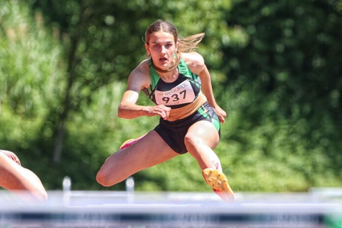 Matilda Leowald hat nach einer Wettkampfpause ein sportlich überzeugenden Comeback gefeiert. Foto: Dirk Gantenberg