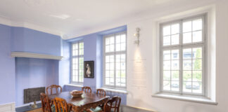 Ein Blick in das Speisezimmer im Herrenhaus. Foto: LVR ZMB/Stefan Arendt