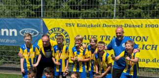 Das Team der siegreichen Dornap-Düsseler E-Junioren. Foto: privat