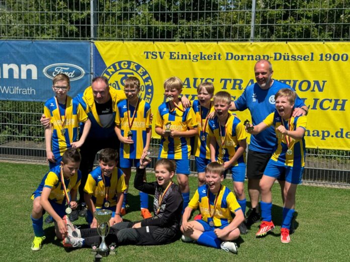 Das Team der siegreichen Dornap-Düsseler E-Junioren. Foto: privat
