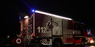 Die Feuerwehr war in der Nacht im Einsatz Foto: Feuerwehr Essen/Symbolbild