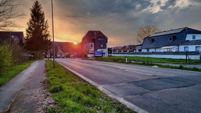 Ein Bild von einem Sonnenuntergang. Foto: Volkmann