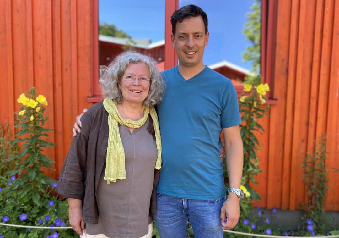 Geschäftsführerin Sigrid Heiming mit ihrem Nachfolger Julian Zimmer. Foto: privat