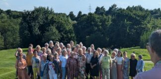 Mitgliederversammlung und Fotoshooting der Frauen Union Heiligenhaus (FU) im Golfclub Hösel. Foto: FU Heiligenhaus