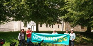 In einer kleinen Gruppe ging es für die Radler des Bürgervereins durchs Grüne. Foto: BV Wülfrath-Düssel