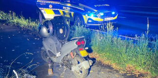 Der Roller war am Vortag in den Niederlanden entwendet worden. Foto: Polizei