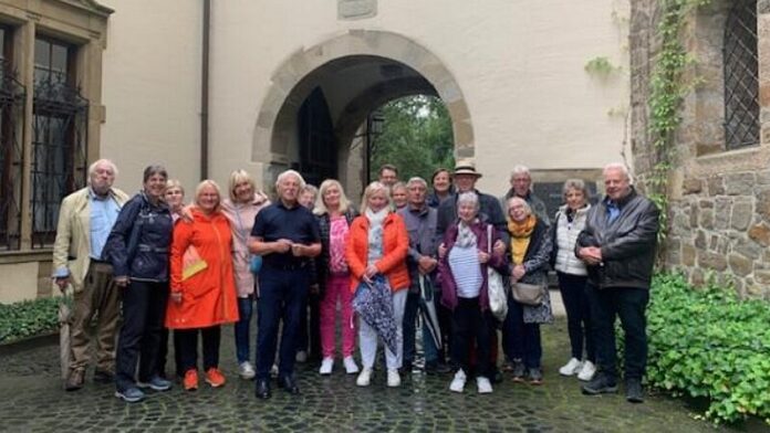 Die Gruppe der SPD auf Tour. Foto: SPD