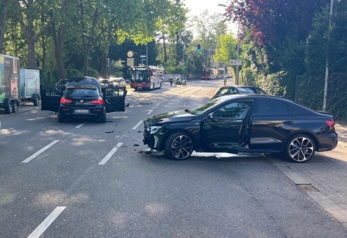 Am Donnerstagabend, 4. Juli, kam es zu dem Unfall in Erkrath. Foto: Polizei