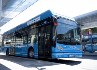 Die WSW setzen 20 Wasserstoffbusse im ÖPNV ein und werden weitere Fahrzeuge mit Brennstoffzellen-Technologie anschaffen. Foto: WSW/Stefan Tesche-Hasenbach