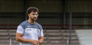 Ismail Jaouri steht als Chefcoach an der Seitenlinie. Foto: SSVg Velbert