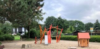 Der sanierte Spielplatz an der Ratiborer Straße. Foto: Stadt Ratingen