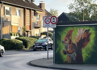 Tierbilder zieren die Flächen. Foto: CDU