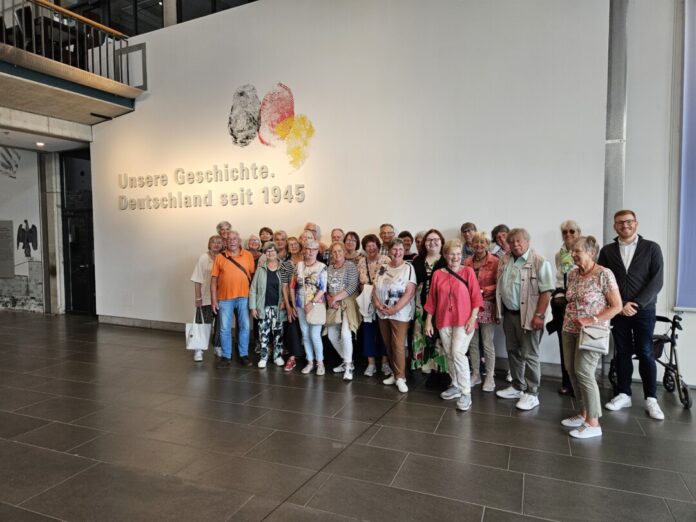 Zum Jubiläum veranstaltete die Wülfrather SPD eine Fahrt ins Bonner Haus der Geschichte. Foto: SPD