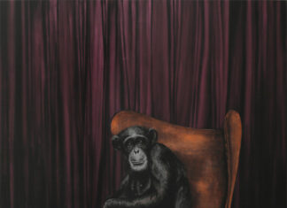 Acryl auf Leinen: "Hello Petrarca II", 2012-2013, Stefan à Wengen