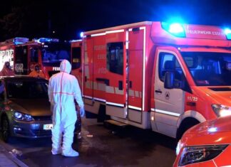 Ein Blick auf die Einsatzstelle. Foto: Feuerwehr Essen