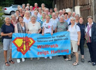 Die Landfrauen setzen ein Zeichen für Toleranz und Respekt. Foto: Dagmar Schreiber
