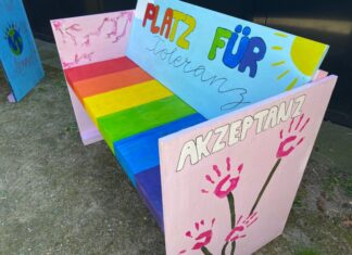 Der Platz für Toleranz ist eine der angebotenen Aktionen. Foto: Caritas