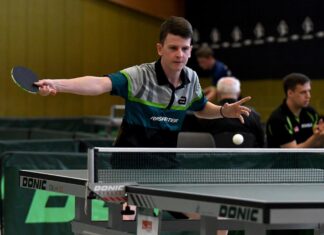 Timi Köchling ist einer der Aktiven aus dem Velberter Tischtennisteam. Foto: Jörg Fuhrmann