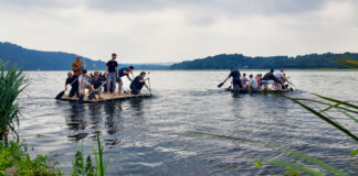 In der Einführungswoche hat das Unternehmen auch ein Team-Event auf dem Baldeneysee veranstaltet. Foto: Witte