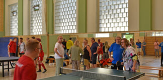 Kerstin Griese war zu Gast bei der BSG Ratingen. Foto: Büro Griese