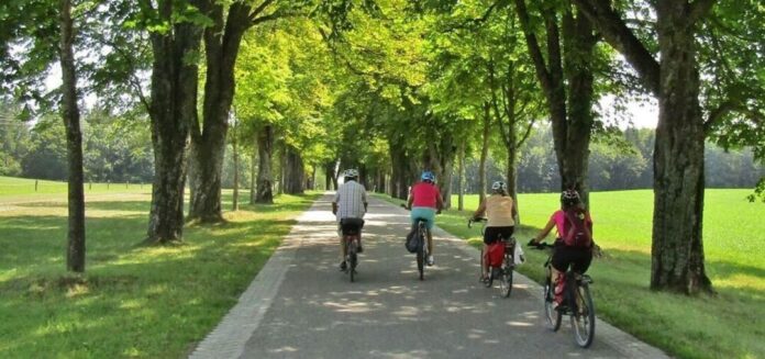 Radfahrer sind unterwegs. Foto: Claudia Redeker