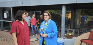 Katja Sonntag mit Kerstin Griese. Foto: Büro Griese
