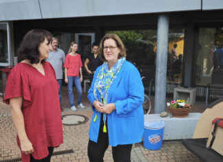 Katja Sonntag mit Kerstin Griese. Foto: Büro Griese