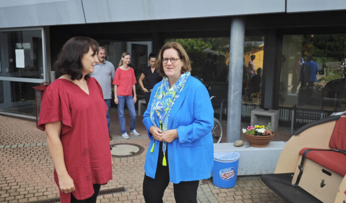 Katja Sonntag mit Kerstin Griese. Foto: Büro Griese