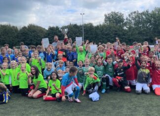 Die Teams der Endrunde freuten sich über ihre guten Platzierungen. Foto: Stadt Ratingen