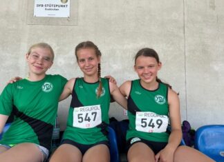 Das Lintorfer Trio bei den Regiomeisterschaften. Foto: TuS 08 Lintorf