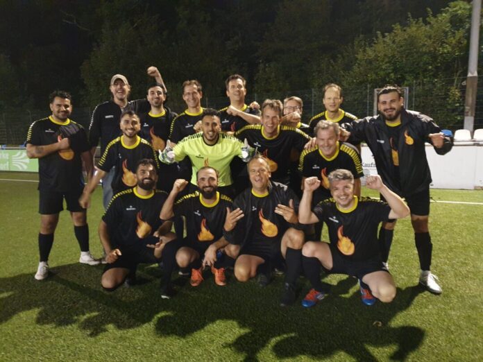 Das Hobbyteam aus Lintorf: die Bomberos. Foto: TuS 08 Lintorf