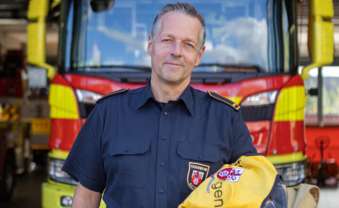 Er ist der neue Leiter der Feuerwehr Ratingen: Markus Feier. Foto: FW Ratingen